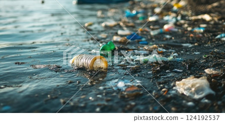 Environmental Impact of Trash in the Sea 124192537