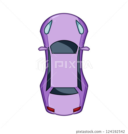 model car top view cartoon vector illustration model car top view cartoon vector illustration 124192542