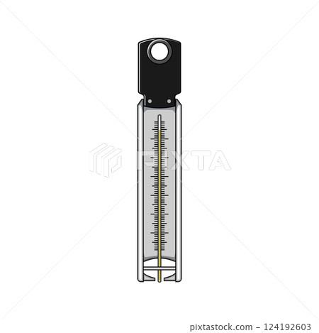 syrup candy thermometer cartoon vector illustration syrup candy thermometer cartoon vector illustration 124192603