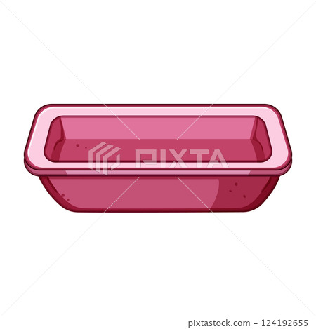 clean bathtub baby cartoon vector illustration 124192655