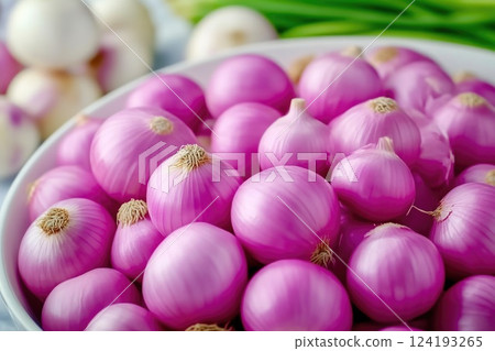Healthy Red Onions for Cooking Healthy Red Onions for Cooking 124193265