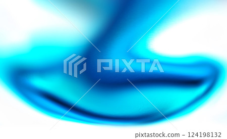 藍色液體影像紋理因白色背景下比重差異而下沉 藍色液體影像紋理因白色背景下比重差異而下沉 124198132