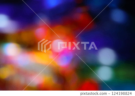 Abstract texture of colorful light shining in the twilight Abstract texture of colorful light shining in the twilight 124198824