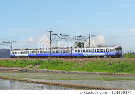 上越線 北堀之內 - 越後堀之內 JR東日本115系列N5列車（新潟） 124199375