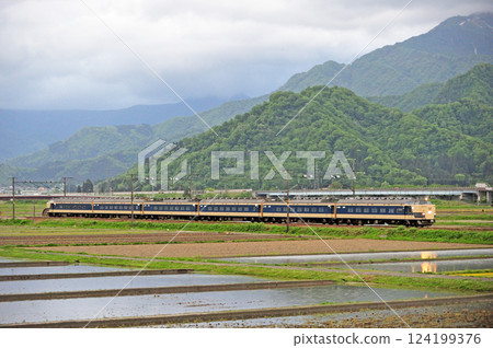 上越線、五日町～六日町、JR東日本、583系列、N1+N2列車（秋田）、特別 124199376