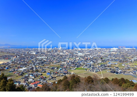 [愛媛郡] 西條市晴朗的天空 124199499