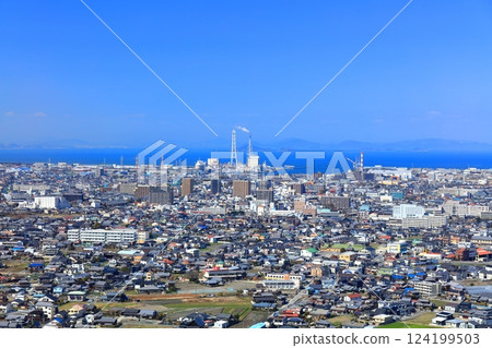 [愛媛郡] 西條市晴朗的天空 124199503