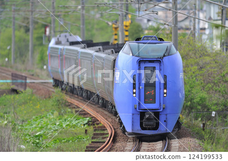 Chitose Line Kitahiroshima-Shimamatsu JR Hokkaido Kiha 283 Series Super Ozora 124199533
