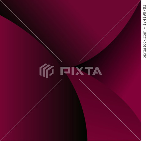 奢華、優雅、美麗的漸層背景插圖，光澤、高貴、深酒紅色 124199783