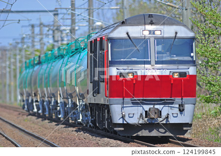 室蘭本線、東城濱、JR貨運、DF200-59(鷲別) 室蘭本線、東城濱、JR貨運、DF200-59(鷲別) 124199845