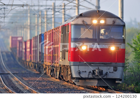 Chitose Line Shimamatsu-Kitahiroshima JR Freight DF200-61 (Washibe) Chitose Line Shimamatsu-Kitahiroshima JR Freight DF200-61 (Washibe) 124200130