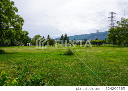 陰天的北發寒公園(札幌市手稻區) 陰天的北發寒公園(札幌市手稻區) 124200365