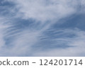 Blue sky with tender clouds 124201714