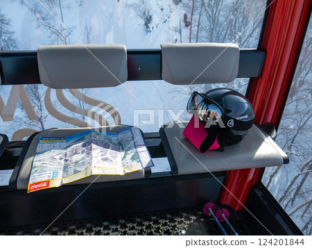 View from the gondola at Nozawa Onsen Ski Resort 124201844