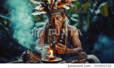 Ayahuasca compilation. Shamanic meditation 124202158
