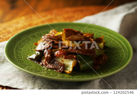 Twice cooked pork (hoikoro) Twice cooked pork (hoikoro) 124202546