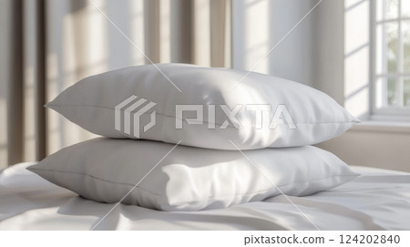 Pillow Mock-Up For Your Design Pillow Mock-Up For Your Design 124202840