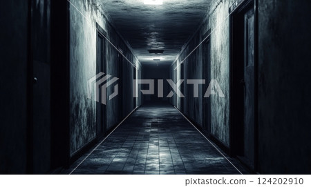 Dark Corridor With No End 124202910