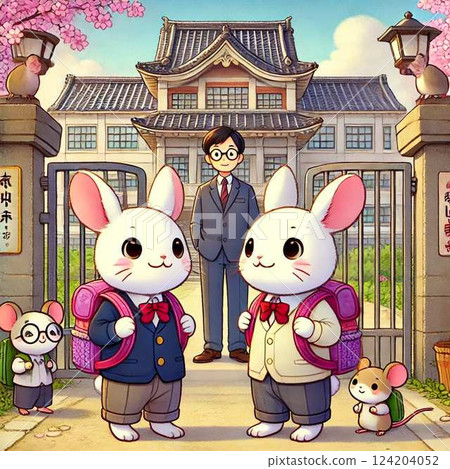 Rabbit and Mouse Entrance Ceremony 124204052
