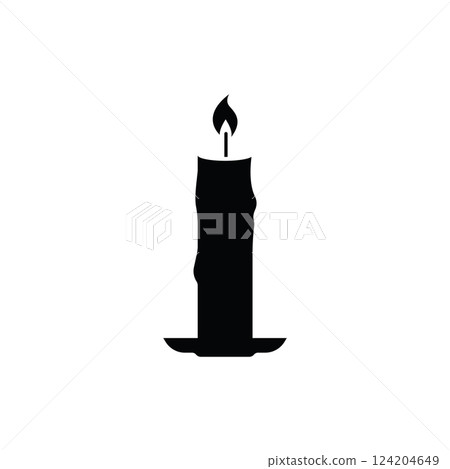 candle icon 124204649