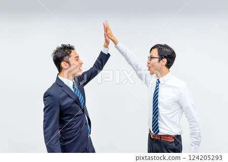 High-touch businessmen 124205293