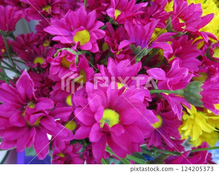 多彩人造花花束 多彩人造花花束 124205373