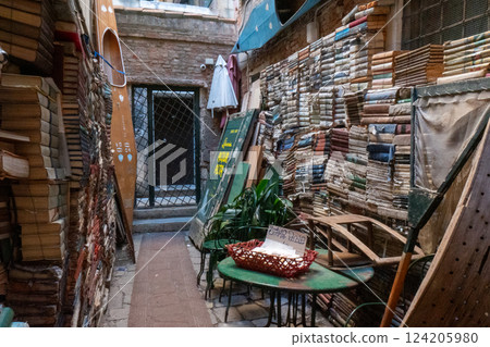 Libreria Acqua Alta, in Venice Libreria Acqua Alta, in Venice 124205980