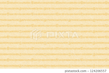 Seamless Japanese pattern washi paper pattern. Golden yellow, knot pattern. Seamless Japanese pattern washi paper pattern. Golden yellow, knot pattern. 124206557
