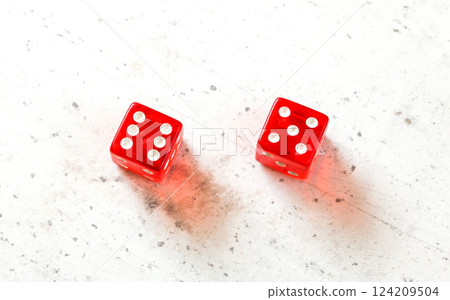 casino, dice, red 124209504