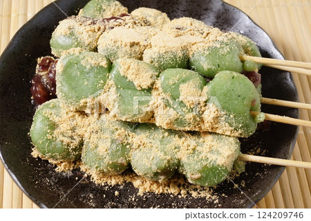 豆粉艾草餃子 124209746