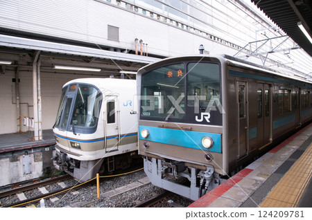 JR Kyoto Station Nara Line 221 Series 209 Series 124209781
