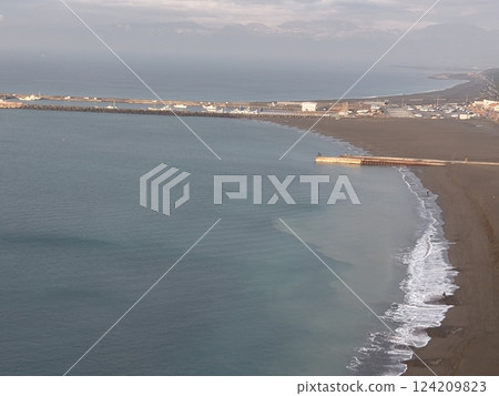 湘南漁港海岸線 124209823