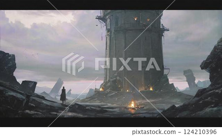 冒險家和大塔 124210396