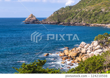 Winter Sea Western Forest Road Area Yakushima World Natural Heritage Site 124210508