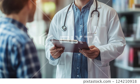 Medical interactions in office environments a professional patient consultation view Medical interactions in office environments a professional patient consultation view 124210918