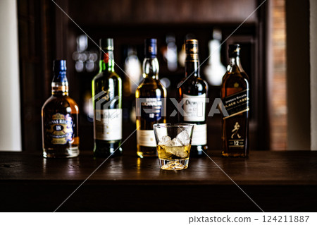 Whisky Image Bar Scotch Single Malt Blended Aging Years Alcohol Western Liquor 124211887