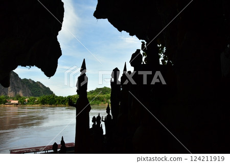 Mekong River from the cave 124211919