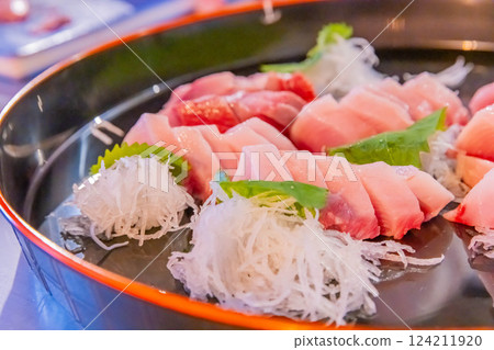 Fish sashimi 124211920