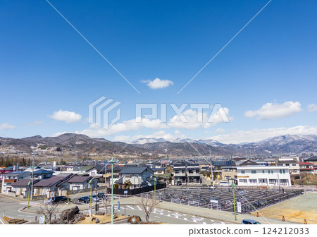 Scenery of Shinonoi, Nagano City, Nagano Prefecture Scenery of Shinonoi, Nagano City, Nagano Prefecture 124212033