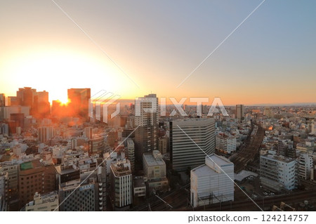 Shinjuku cityscape, Shinjuku Ward, Tokyo Shinjuku cityscape, Shinjuku Ward, Tokyo 124214757