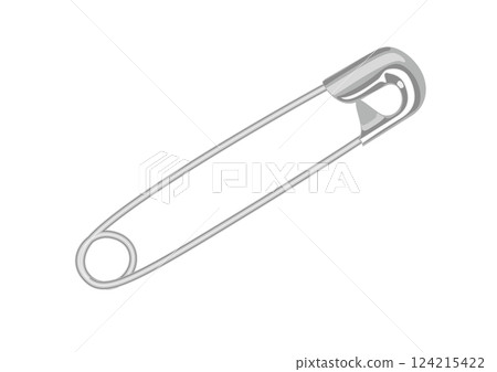 Safety pin real 124215422