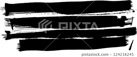 A collection of bold black brush strokes on a white background, showcasing artistic texture and movement. Ideal for design and creative projects. A collection of bold black brush strokes on a white background, showcasing artistic texture and movement. Ideal for design and creative projects. 124216245