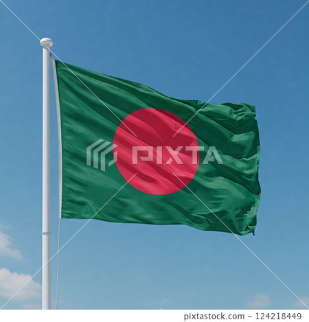 bangladesh, flag, national flag 124218449