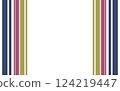 條紋框架 124219447