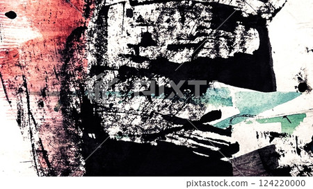 Ink and watercolor drawings, abstract paintings, bold and powerful paintings, ink and watercolor drawings 124220000