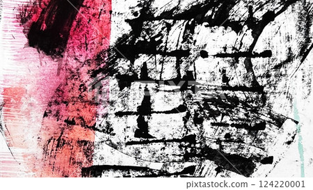 Ink and watercolor drawings, abstract paintings, bold and powerful paintings, ink and watercolor drawings 124220001