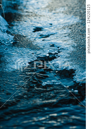 Thin ice and flowing water Thin ice and flowing water 124220125