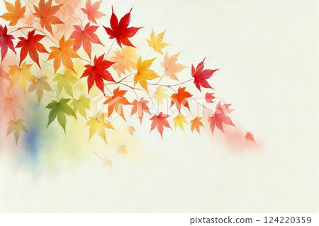 秋葉,楓葉,秋天的景象 秋葉,楓葉,秋天的景象 124220359