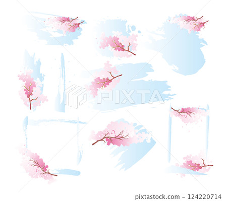 中式畫框:春日櫻花 中式畫框:春日櫻花 124220714