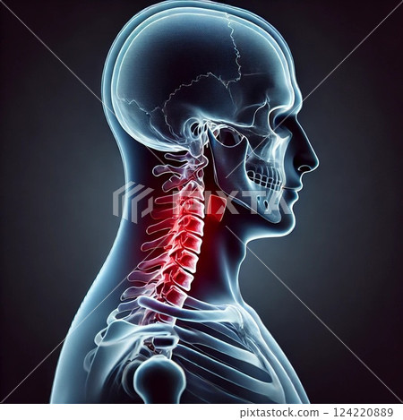 頸部疼痛，側 124220889